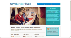 Desktop Screenshot of navalunderfives.org